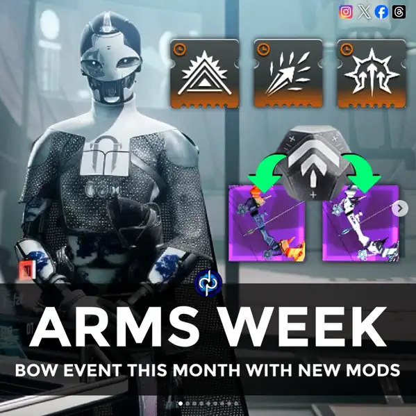 Destiny 2 Arms Week 2026 Guide How to Get the King Orfeo & Gizmo Weft
