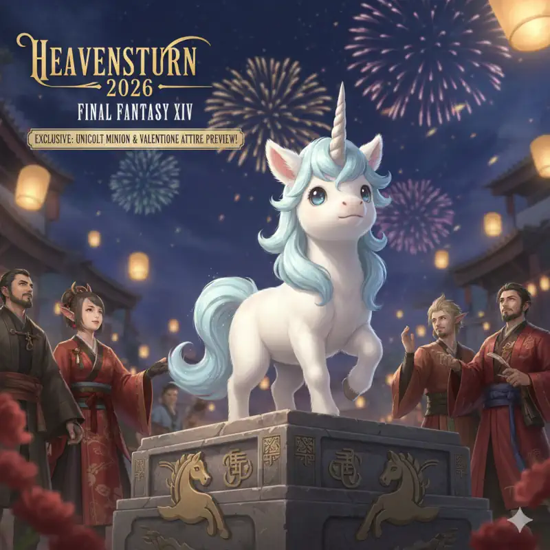 FFXIV Heavensturn 2026 Guide How to Get the Unicolt Minion & Valentione Attire (2026) HelixPedia