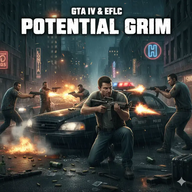 GTA 4 Mod Potential Grim GTA IV & EFLC Impressions and Download Options HelixPedia