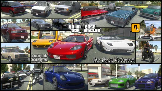 GTA San Andreas Mod HD Universe GTA Vehicles Impressions and Download Options HelixPedia
