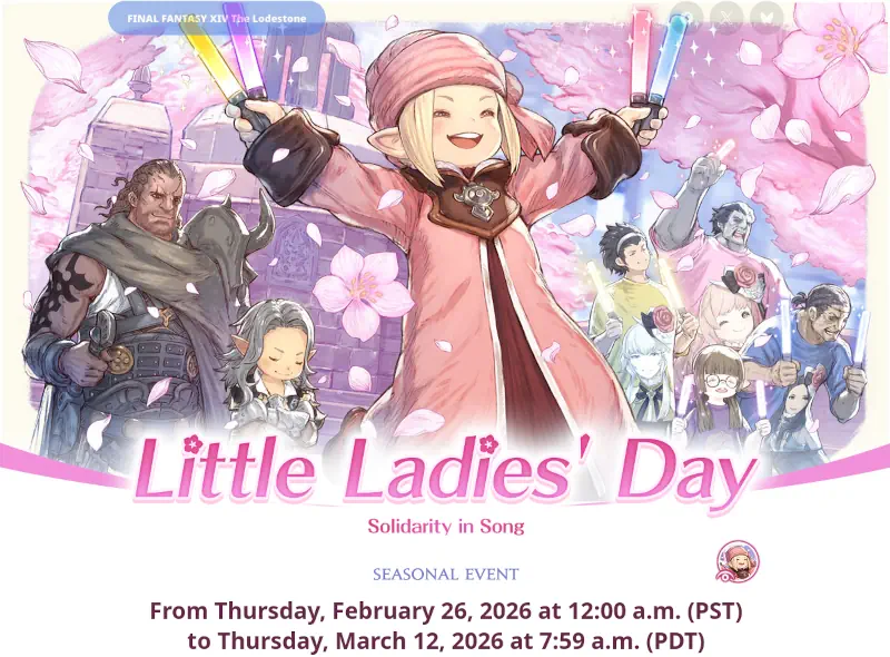 Final Fantasy XIV Little Ladies’ Day 2026 Guide: How to Get the Oversized Neotunics (2026) HelixPedia