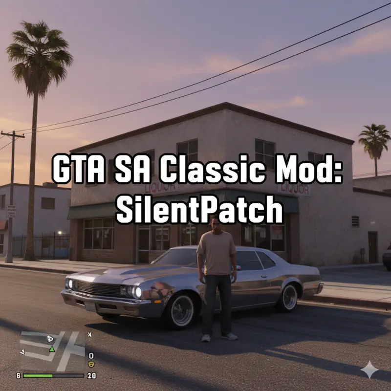 GTA San Andreas Classic Mod SilentPatch: Impressions and Download Options HelixPedia
