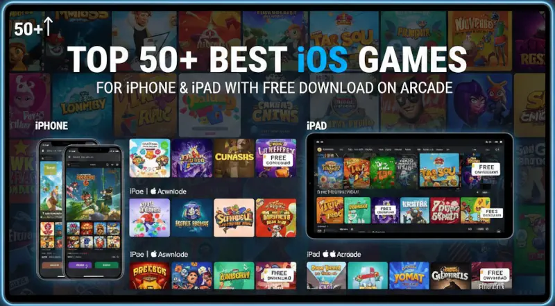 Top 50+ Best iOS Games for iPhone & iPad With Free Download on Arcade HelixPedia