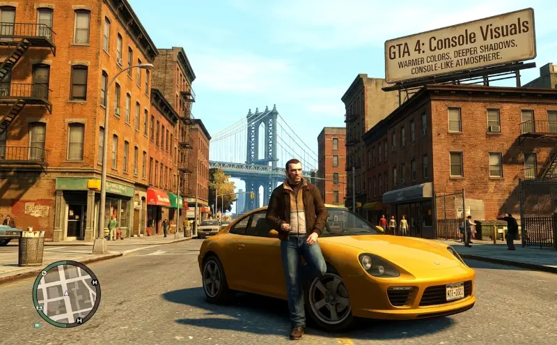 GTA 4 Mod Console Visuals: Impressions and Download Options HelixPedia