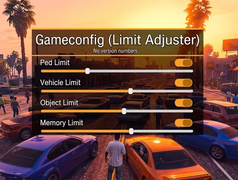 GTA 5 Mod Gameconfig (Limit Adjuster): Impressions and Download Options HelixPedia