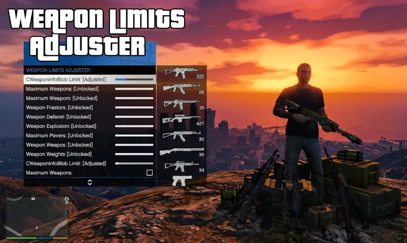 GTA 5 Mod Weapon Limits Adjuster: Impressions and Download Options HelixPedia
