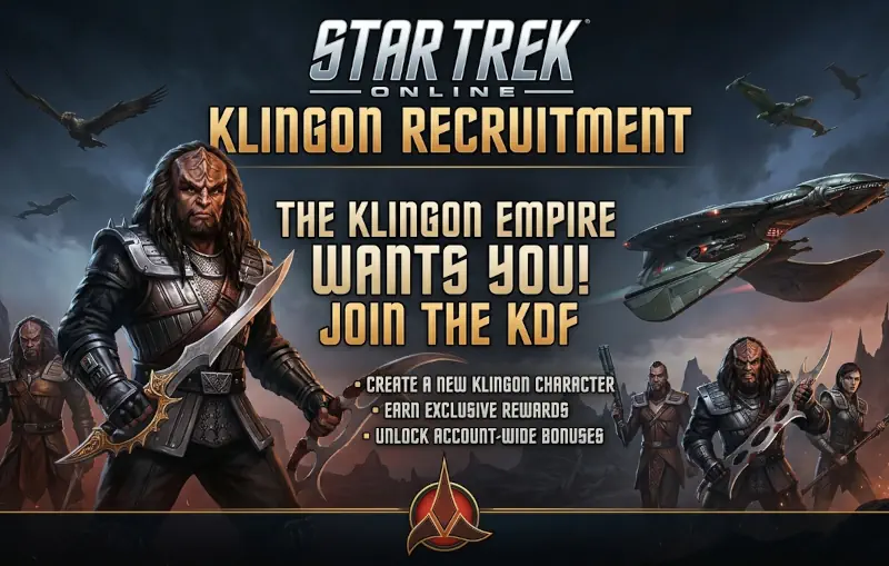 Star Trek Online Klingon Recruitment Guide: How to Get the M’Chla Refit Bird of Prey (2026) HelixPedia