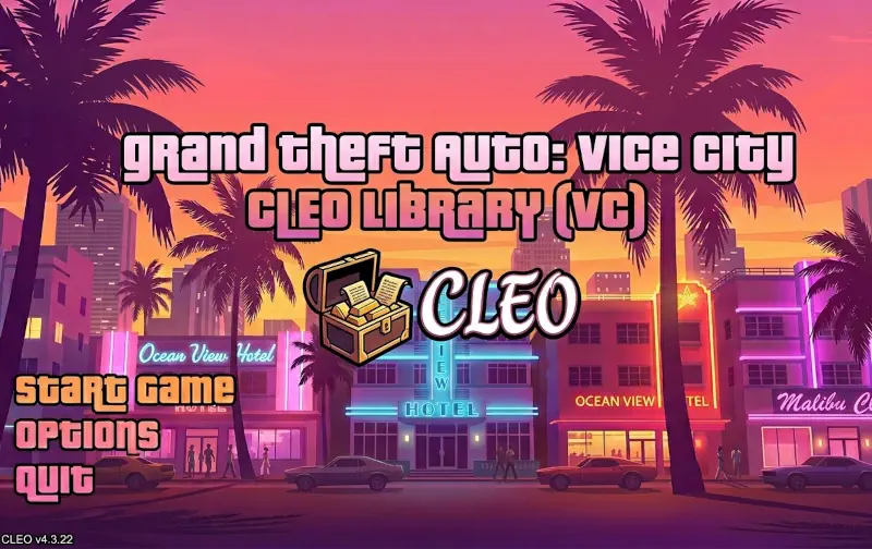 GTA Vice City Classic Mod CLEO Library (VC) Impressions and Download Options HelixPedia