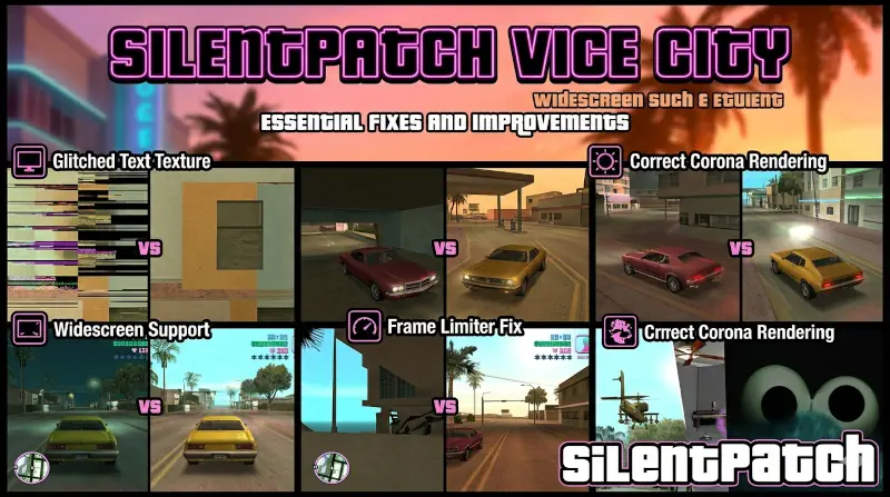 GTA Vice City Classic Mod SilentPatch VC Impressions and Download Options HelixPedia